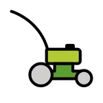 Lawn Mower SVG Icon